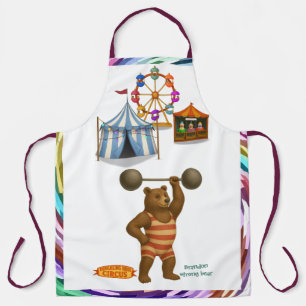 Brandon, circus strong-bear apron