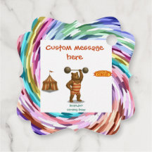 Brandon, circus strong-bear