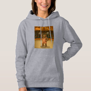 Brandon, circus strong-bear hoodie