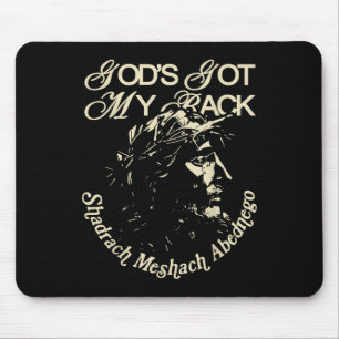 Brandon Gods Got My Back Lake Praise Jesus Merch Mouse Mat