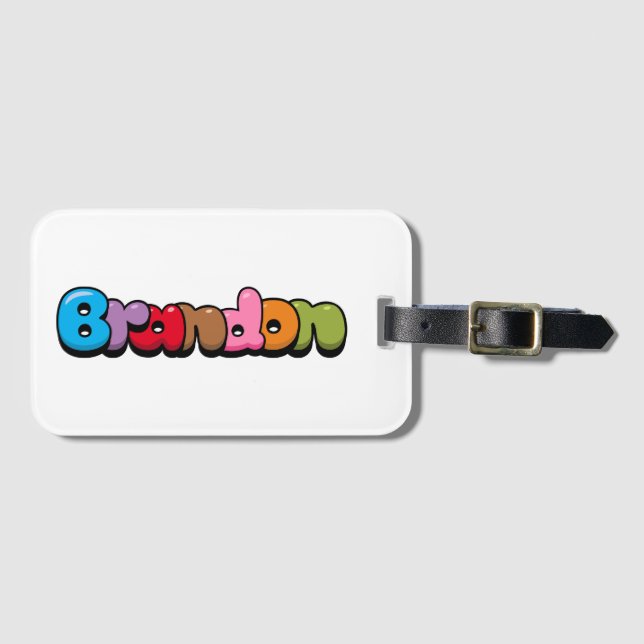 Brandon Luggage Tag (Front Horizontal)