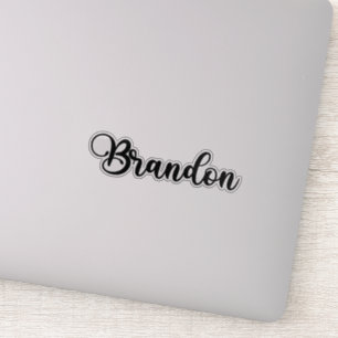 Brandon Name - Handwritten Calligraphy