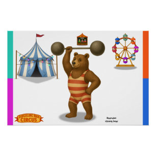 Brandon, strong bear poster