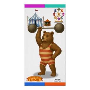 Brandon, strong bear poster