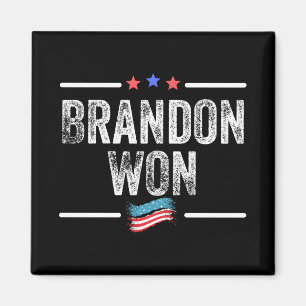 brandon won, brandon won funny, brandon won americ magnet