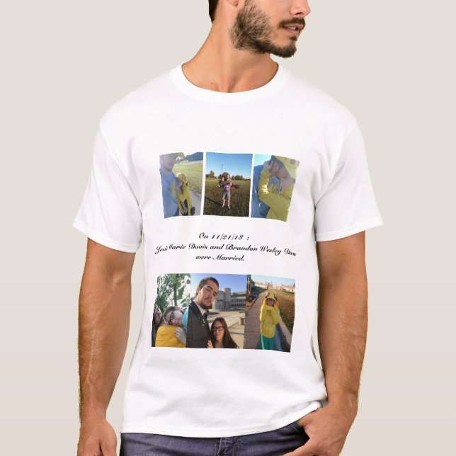 Brandon's Wedding Anniversary Shirt (Front)