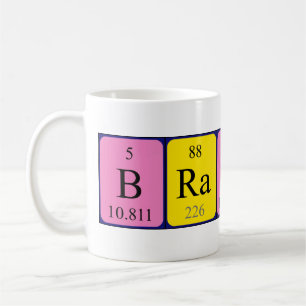 Brandt periodic table name mug