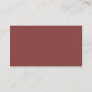  Brandy  (solid colour)  Business Card