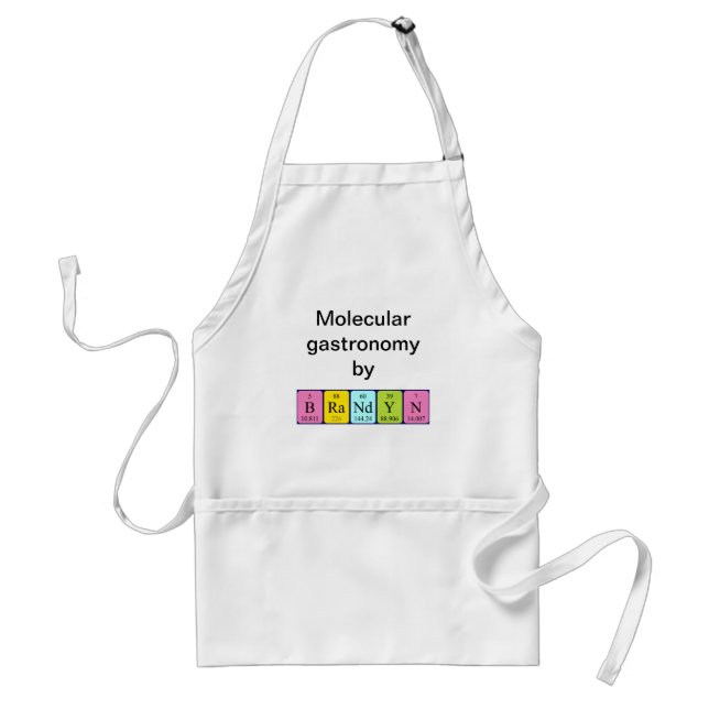 Brandyn periodic table name apron (Front)