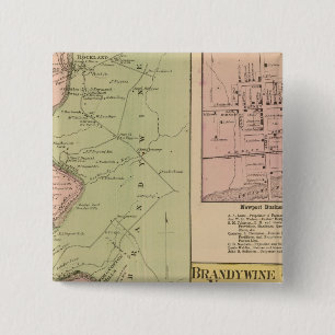 Brandywine Banks 15 Cm Square Badge