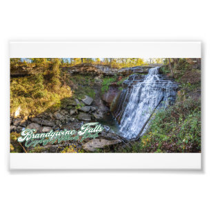 Brandywine Falls Cuyahoga National Park Photo Print