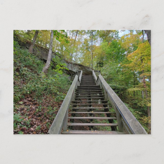 Brandywine Falls, Cuyahoga Valley National Park Postcard (Front)