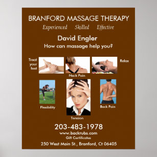 Branford Massage Therapy - Experienced - Effective Poster