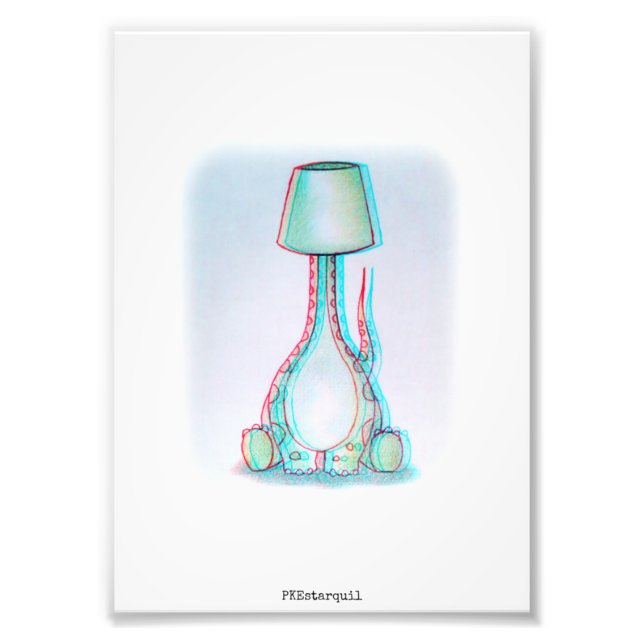 Branquiosaurus Photo Print (Front)