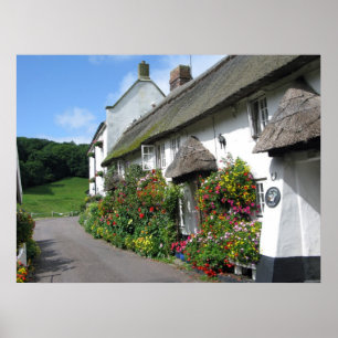 Branscombe Village Poster