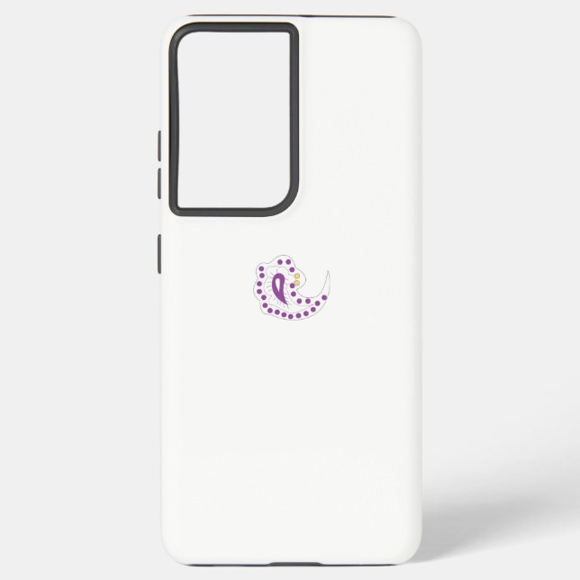 Bransoletka z serduszkiem Style, Light Eggplant Samsung Galaxy S21 Ultra Case (Back)