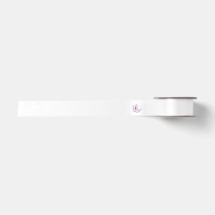 Bransoletka z serduszkiem Style, Light Eggplant Satin Ribbon