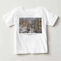 Branson Fall Creek Winter Snow Painterly Toddler