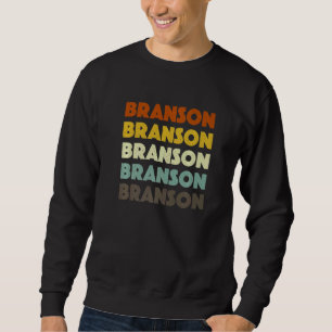 Branson Missouri American Mo Usa Hometown Resident Sweatshirt