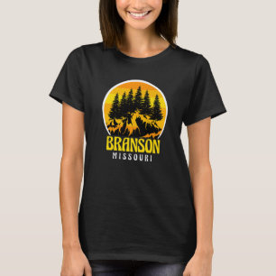 Branson Missouri Big wheel Travel Camping Hiking N T-Shirt