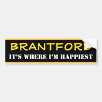 "BRANTFORD" - "IT’S WHERE I’M HAPPIEST" (Canada)