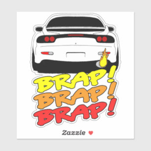 Brap rotary sticker