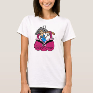 Bras and Wrinkles Humour T-Shirt