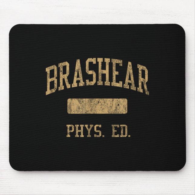 Brashear High School Hs Ttsburgh Pa Phys Ed  Mouse Mat (Front)