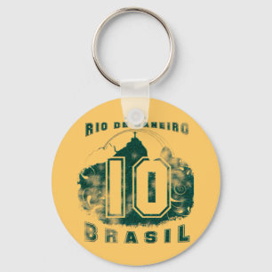 Brasil 10 key ring