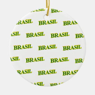 Brasil 3D Ceramic Tree Decoration