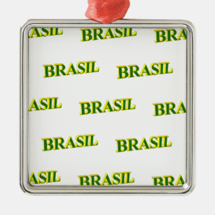 Brasil 3D Metal Tree Decoration