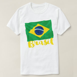 Brasil Brazil Flag T-Shirt