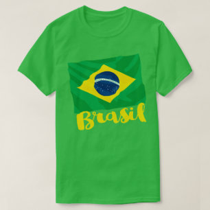 Brasil Brazil Flag T-Shirt