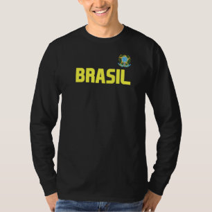 Brasil Brazilian Pride Brazil Flag International C T-Shirt