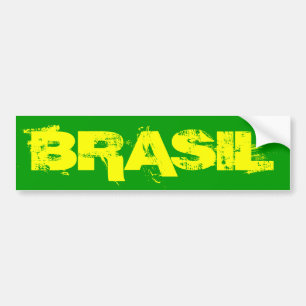 BRASIL BUMPER STICKER
