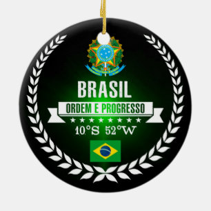 Brasil Ceramic Tree Decoration