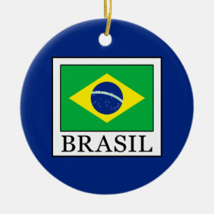 Brasil Ceramic Tree Decoration