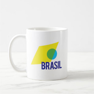 Brasil Flag Coffee Mug