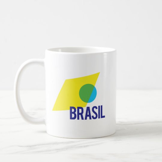 Brasil Flag Coffee Mug