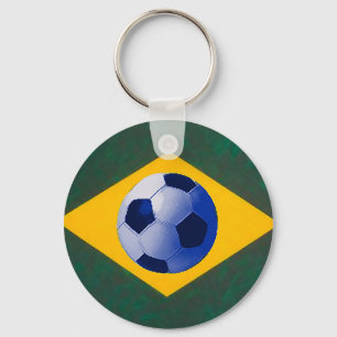 BRASIL FOOTBALL LOVERS KEY RING