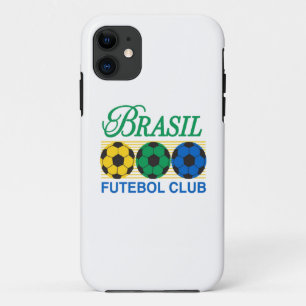 Brasil Futebol Club Vintage Soccer iPhone 11 Case