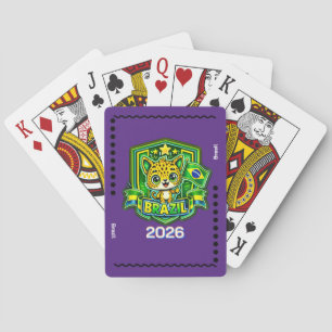 Brasil Kids Playing Cards