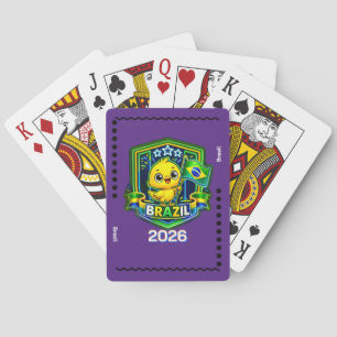 Brasil Kids Playing Cards