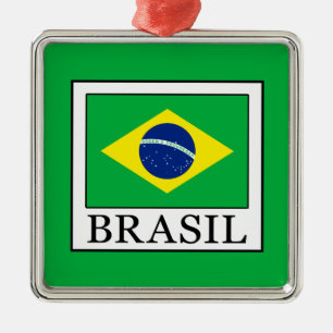 Brasil Metal Tree Decoration
