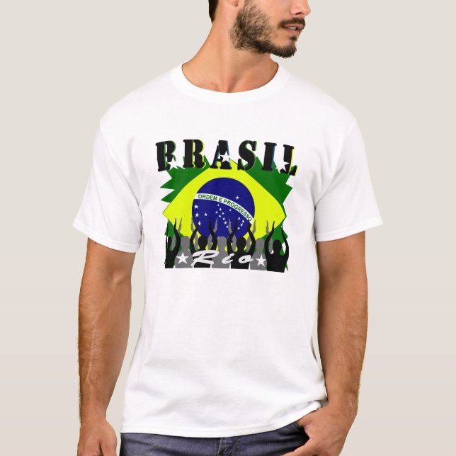 Brasil Rio Graphic T-Shirt (Front)