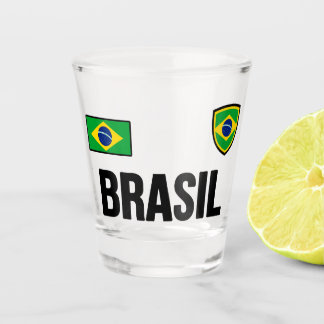 Brasil shot glass