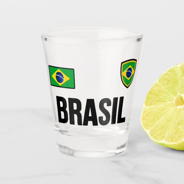 Brasil                                             shot glass (Front)