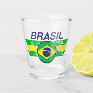 Brasil shot glass
