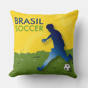 Brasil Soccer Cushion