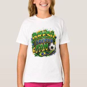 BRASIL SOCCER FAN 2026 Soccer Fan T-Shirt